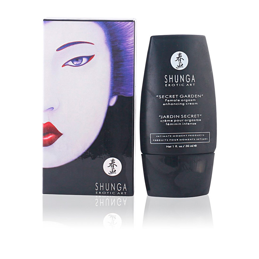 Crema potenciador orgasmo femenino Shunga Secret Garden
