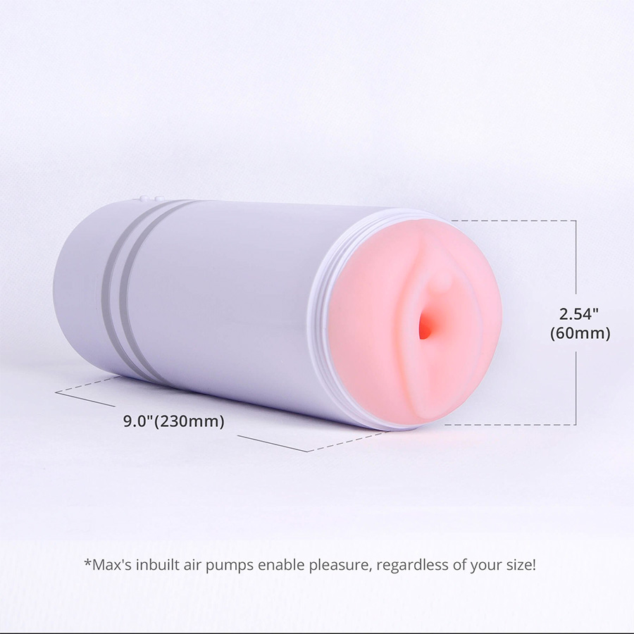 Medidas de Lovense Max app