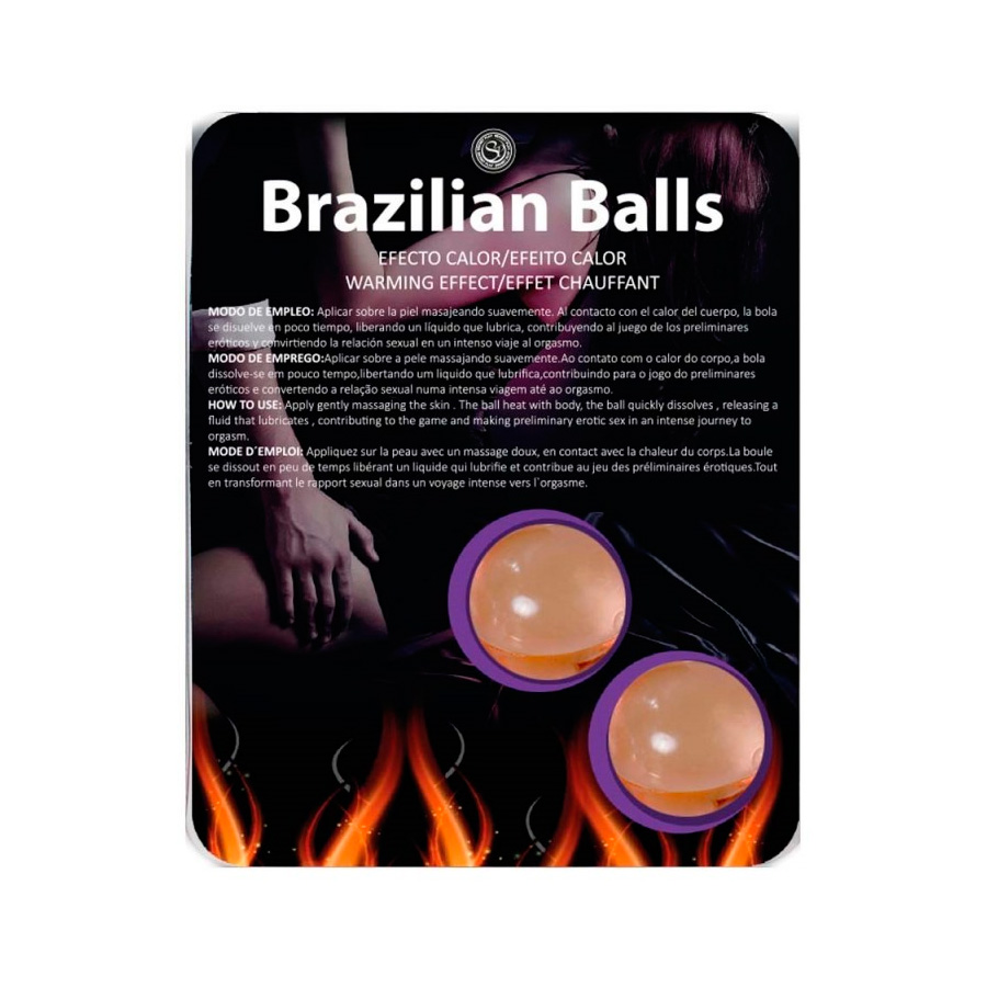 Secret Play Brazilian Balls Lubricante efecto calor