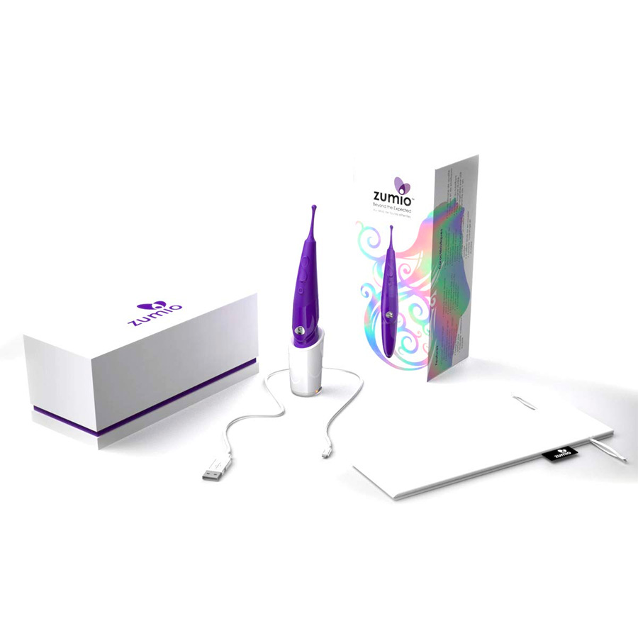 Presentación de Zumio Spiro Tip Vibrador Clítoris